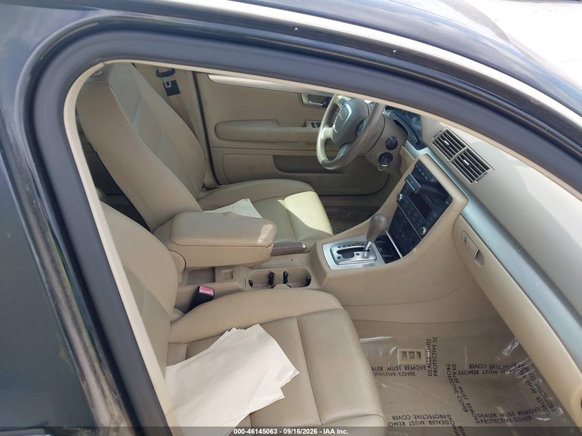 AUDI A4 2007 VIN WAUAF78E97A159810