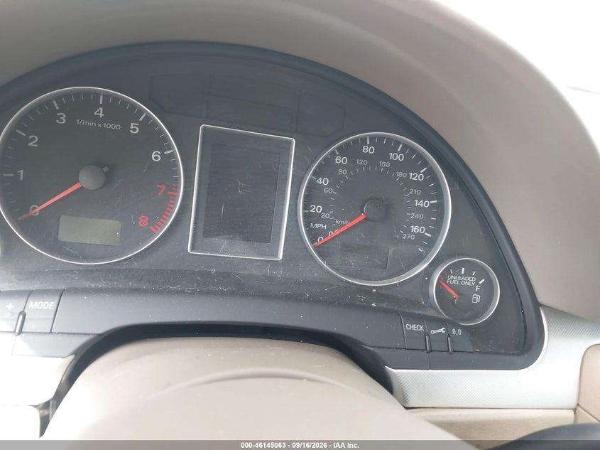 AUDI A4 2007 VIN WAUAF78E97A159810