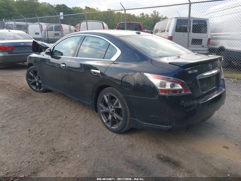 Vin: 1n4aa5ap1ec479521, lot: 46644828, nissan maxima 3.5 sv 20143