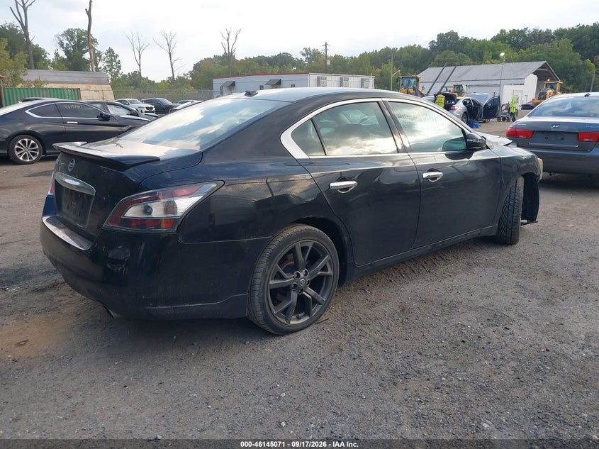Vin: 1n4aa5ap1ec479521, lot: 46644828, nissan maxima 3.5 sv 20144