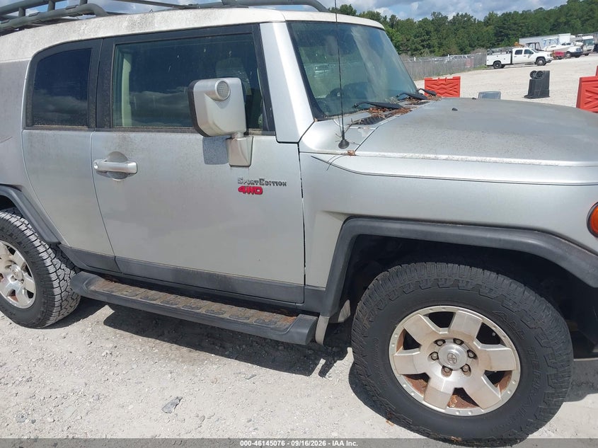 TOYOTA FJ CRUISER 2007 VIN JTEBU11F170017367