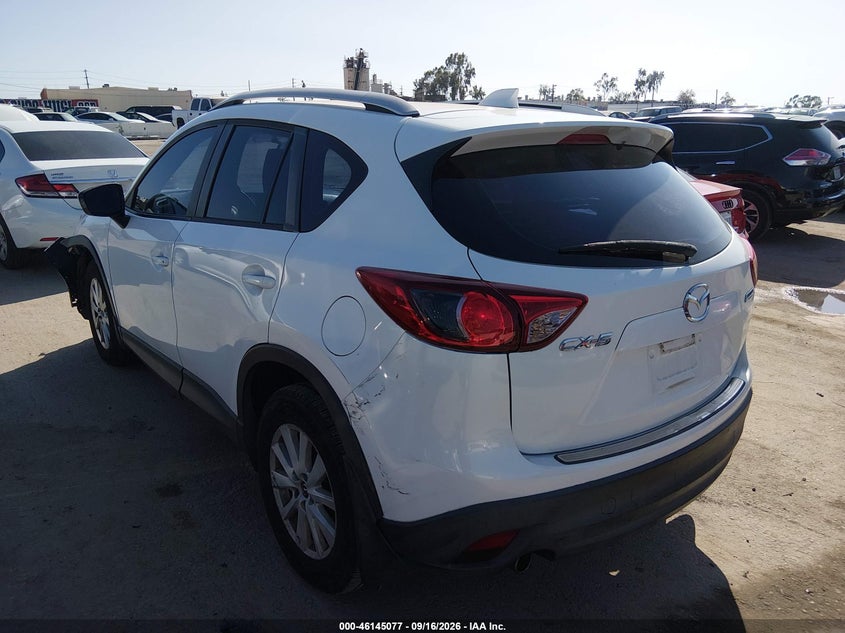 Vin: jm3ke2be0e0330315, lot: 46644834, mazda cx-5 sport 20143