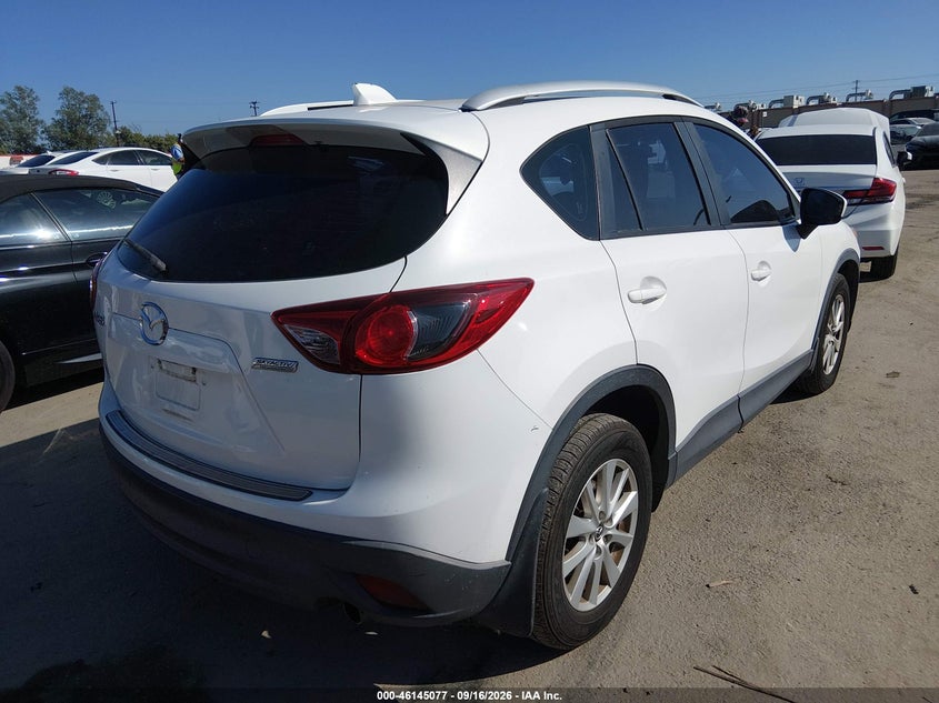 Vin: jm3ke2be0e0330315, lot: 46644834, mazda cx-5 sport 20144