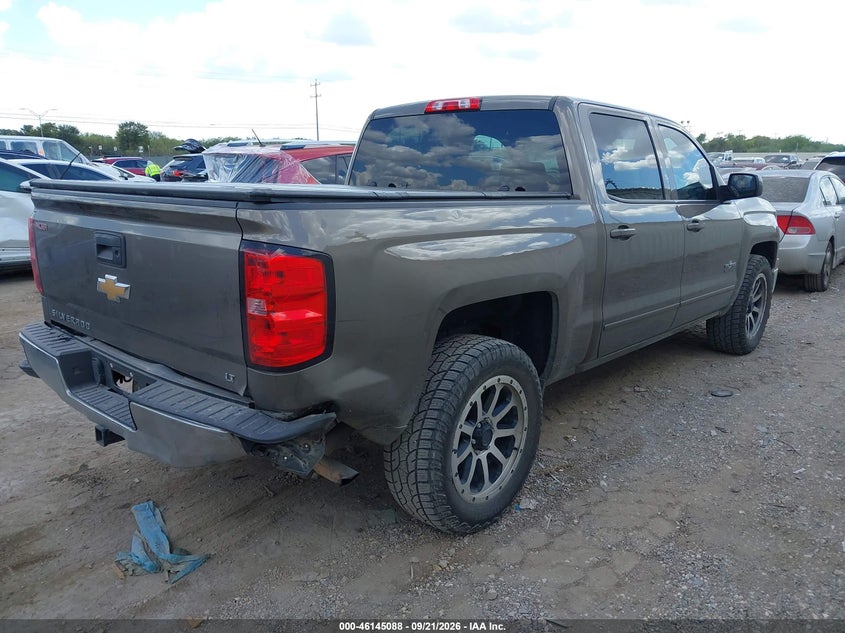 Vin: 3gcpcrec5fg395620, lot: 46644845, chevrolet silverado 1500 1lt 20154