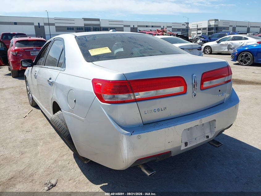 LINCOLN MKZ 2010 VIN 3LNHL2GC5AR618417