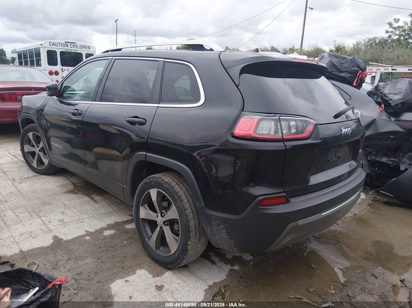 Vin: 1c4pjldbxkd325906, lot: 46644852, jeep cherokee limited fwd 20193