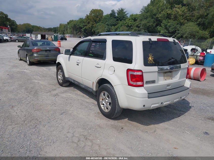 Vin: 1fmcu0e73ckb01948, lot: 46644857, ford escape limited 20123