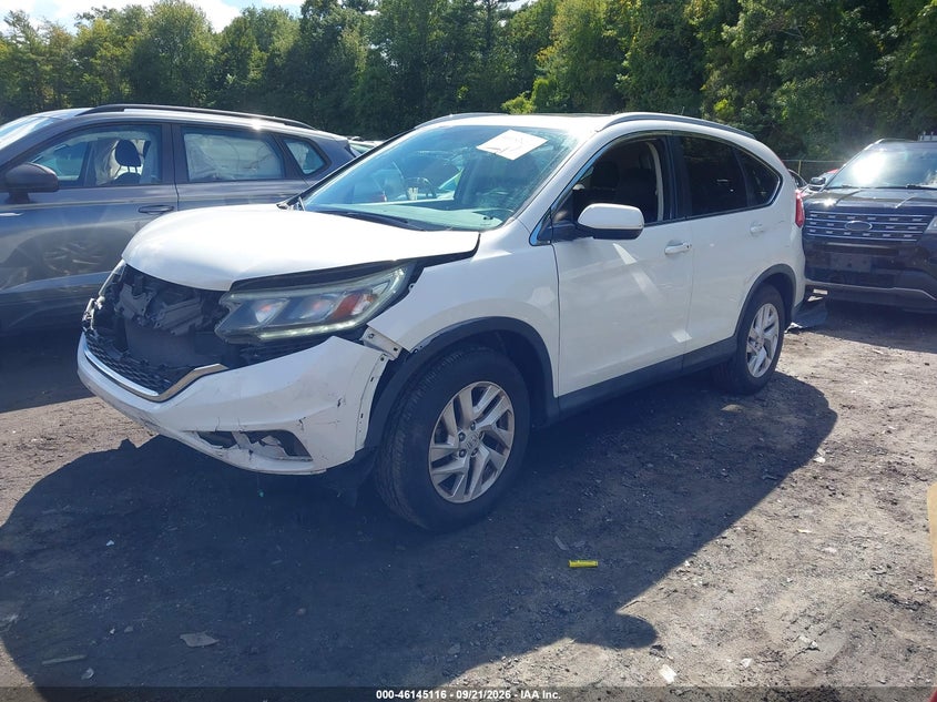 Vin: 5j6rm4h76fl117443, lot: 46644873, honda cr-v ex-l 20152