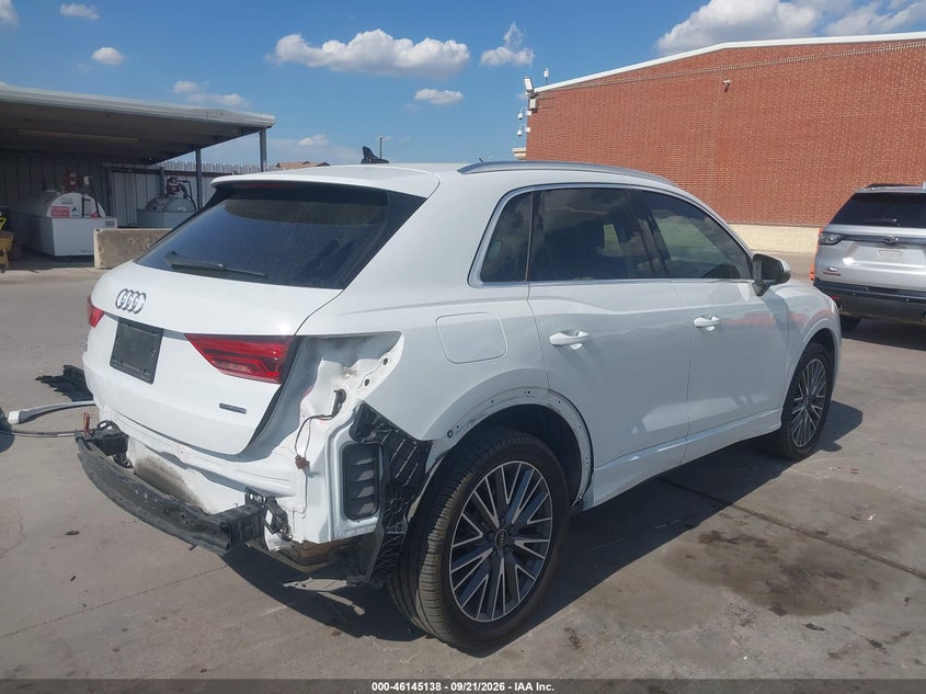 Vin: wa1bucf37m1089303, lot: 46644895, audi q3 premium plus 20214