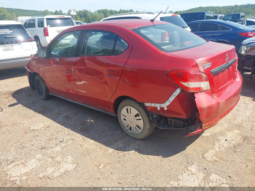 Vin: ml32f3fj8lhf11167, lot: 46644916, mitsubishi mirage g4 es 20203