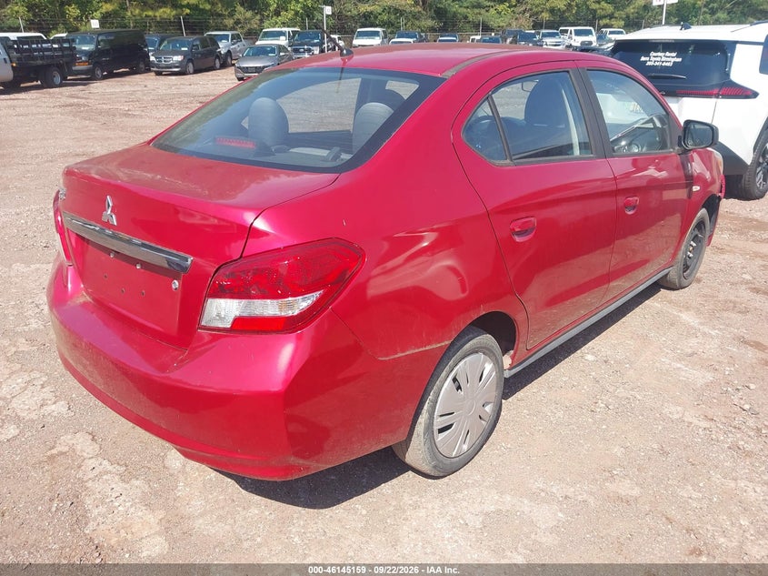 Vin: ml32f3fj8lhf11167, lot: 46644916, mitsubishi mirage g4 es 20204