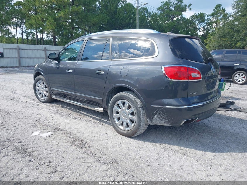 Vin: 5gakrckd8dj181110, lot: 46644932, buick enclave leather 20133