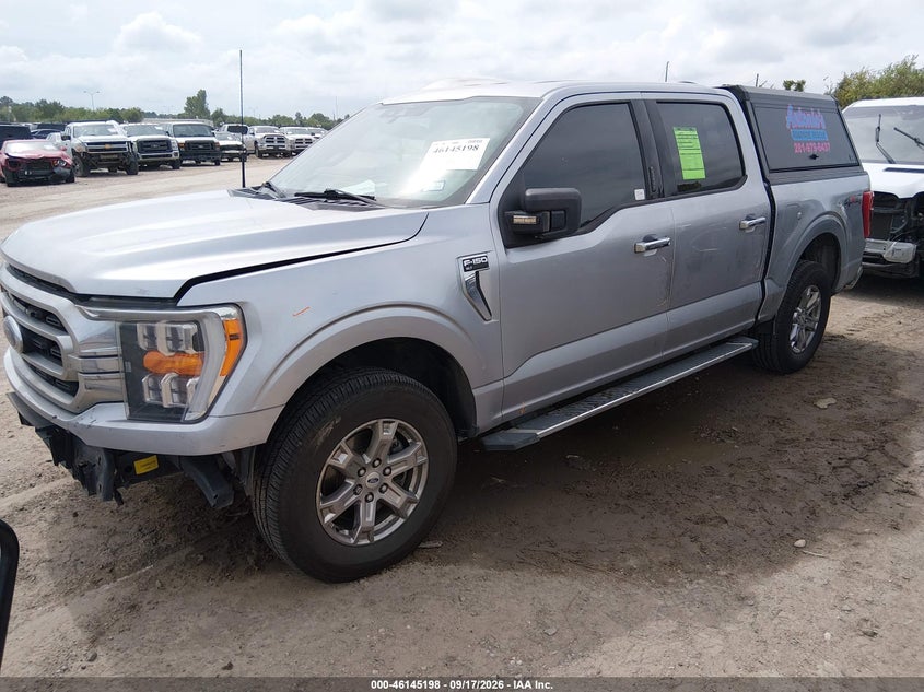 Vin: 1ftfw1e87nfa46877, lot: 46644955, ford f-150 xlt 20222