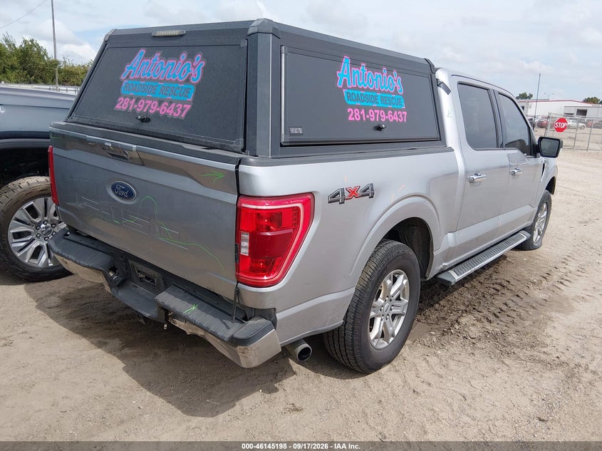 Vin: 1ftfw1e87nfa46877, lot: 46644955, ford f-150 xlt 20224