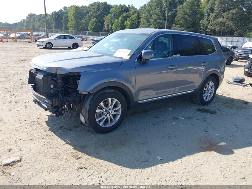 Vin: 5xyp24hc5lg004994, lot: 46644957, kia telluride lx 20202