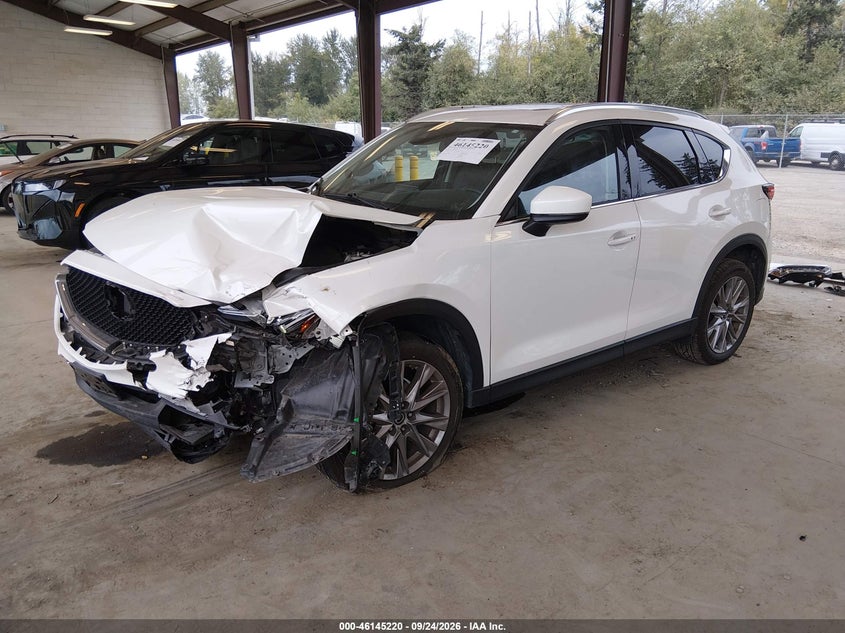 Vin: jm3kfadm2k0520592, lot: 46644976, mazda cx-5 grand touring 20192