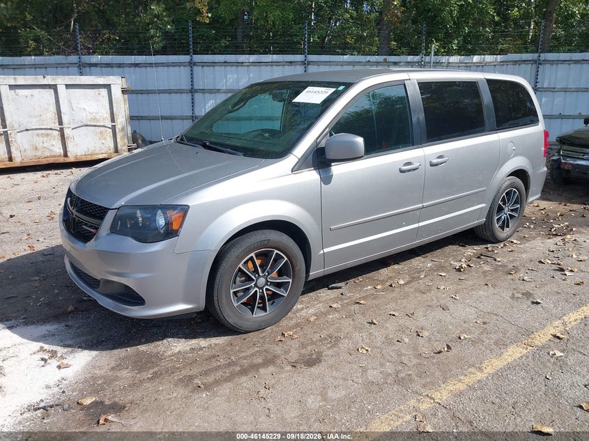 Vin: 2c4rdgbg7hr618710, lot: 46644986, dodge grand caravan se plus 20172