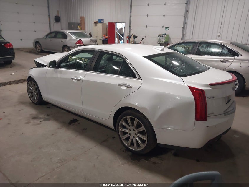 Vin: 1g6ah5rx9h0165800, lot: 46645012, cadillac ats turbo luxury 20173