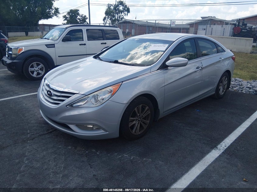 2013 Hyundai Sonata Gls, Угон, IAAI, VIN 5NPEB4AC6DH717611 — фото 2