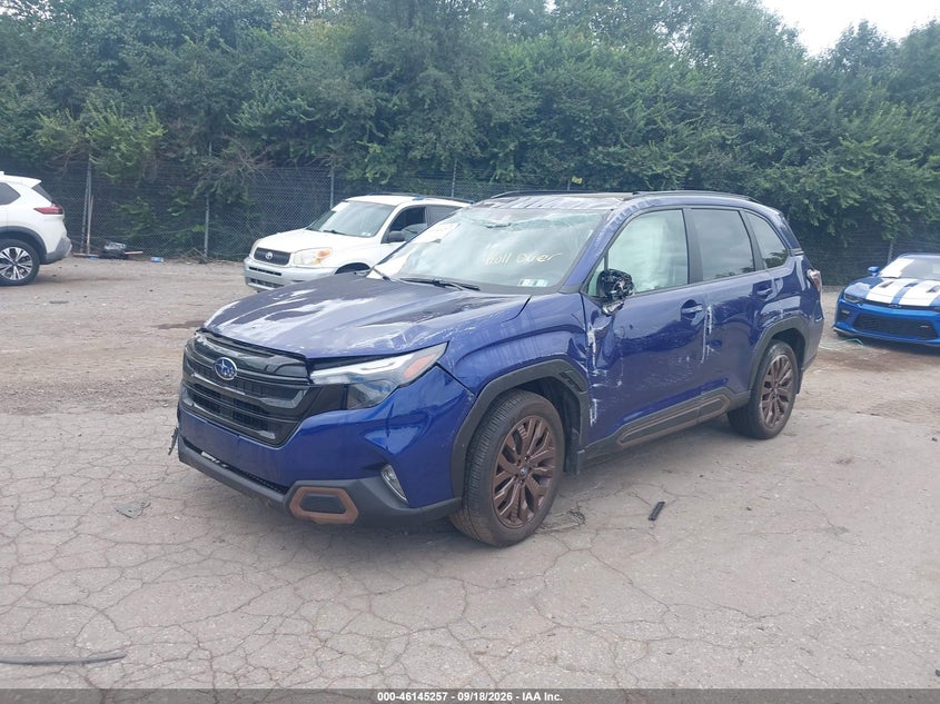 Vin: jf2sldhc9sh594146, lot: 46645014, subaru forester sport 20252