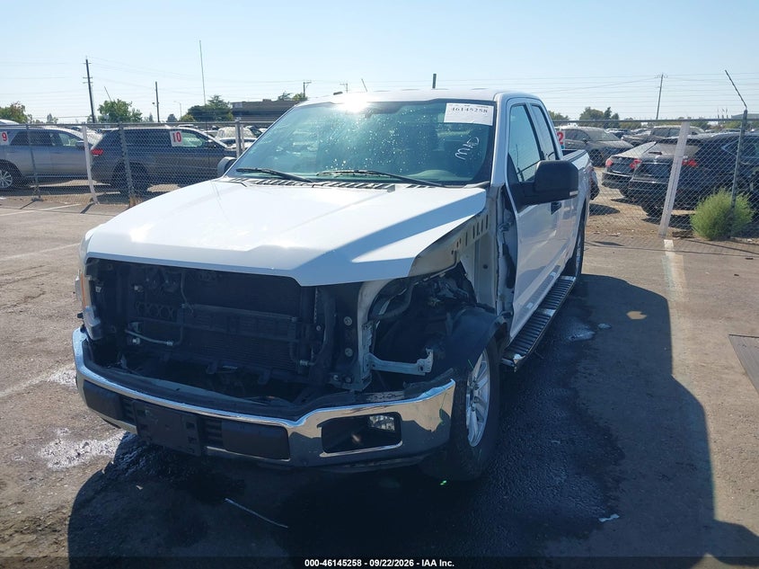 Vin: 1ftex1cb8jkc72483, lot: 46645015, ford f-150 xlt 20182