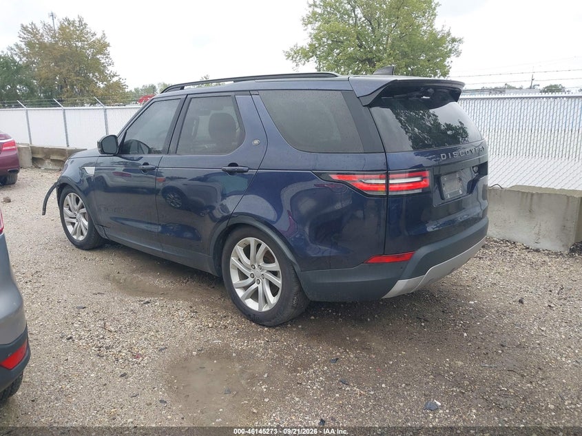 Vin: salrr2rv2ja063693, lot: 46645030, land rover discovery hse 20183