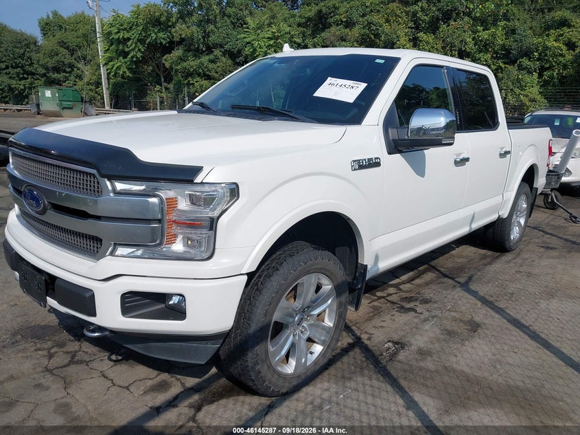 Vin: 1ftew1e47lfb98616, lot: 46645045, ford f-150 platinum 20202