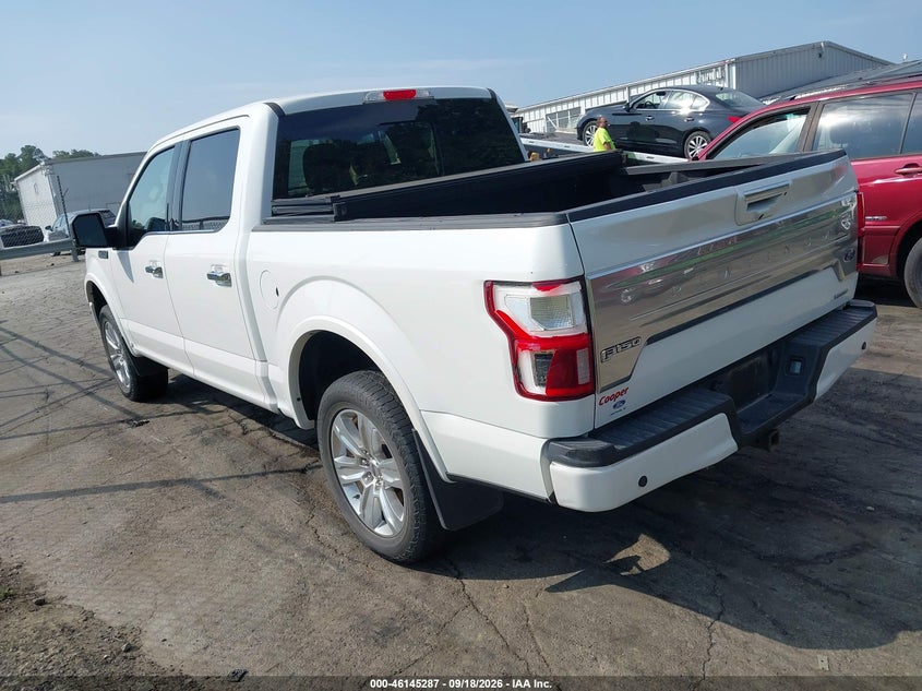 Vin: 1ftew1e47lfb98616, lot: 46645045, ford f-150 platinum 20203