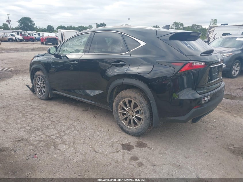 Vin: jtjbarbz3f2025698, lot: 46645055, lexus nx 200t 20153
