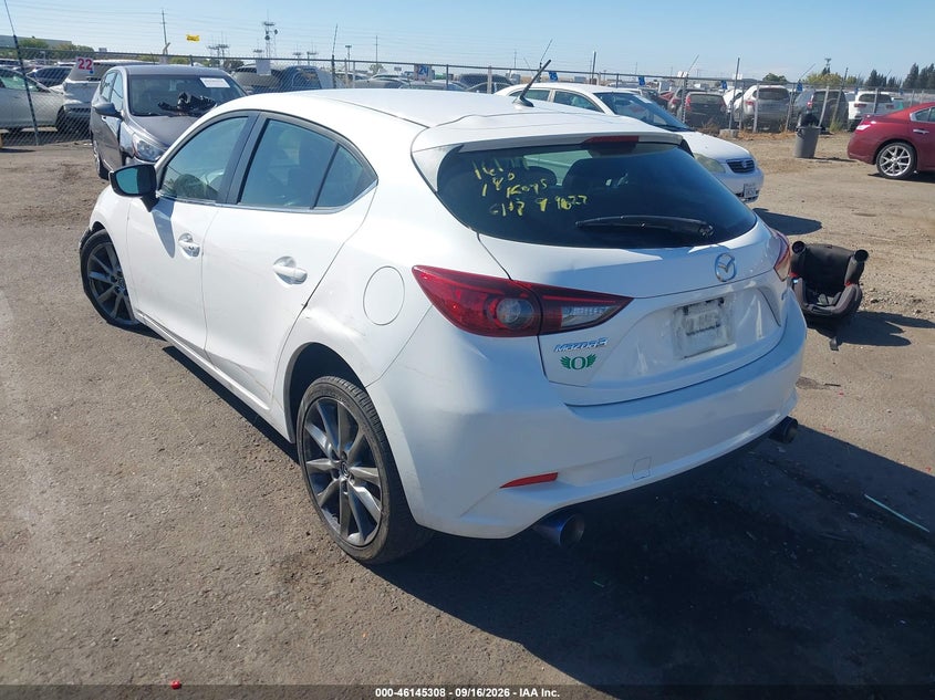 Vin: 3mzbn1l37jm180241, lot: 46645065, mazda mazda3 touring 20183