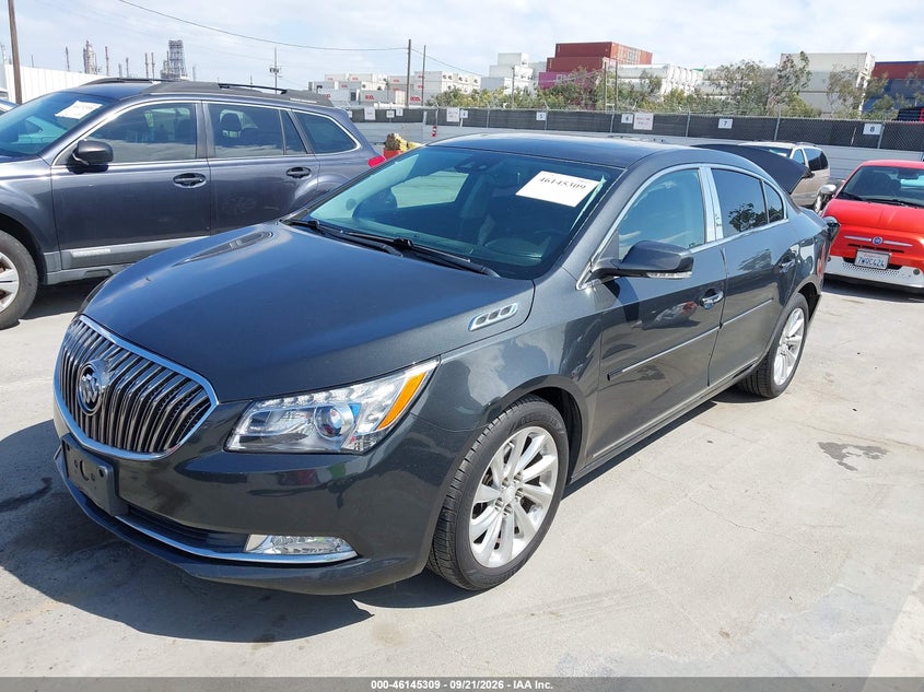 Vin: 1g4gb5g36ff326036, lot: 46645066, buick lacrosse leather 20152