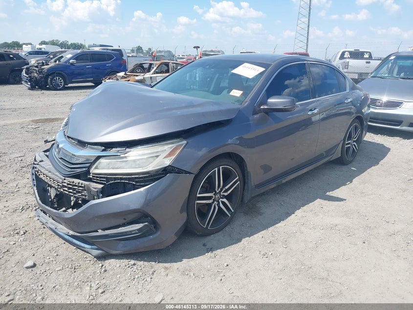 Vin: 1hgcr3f91ga029443, lot: 46645070, honda accord touring 20162