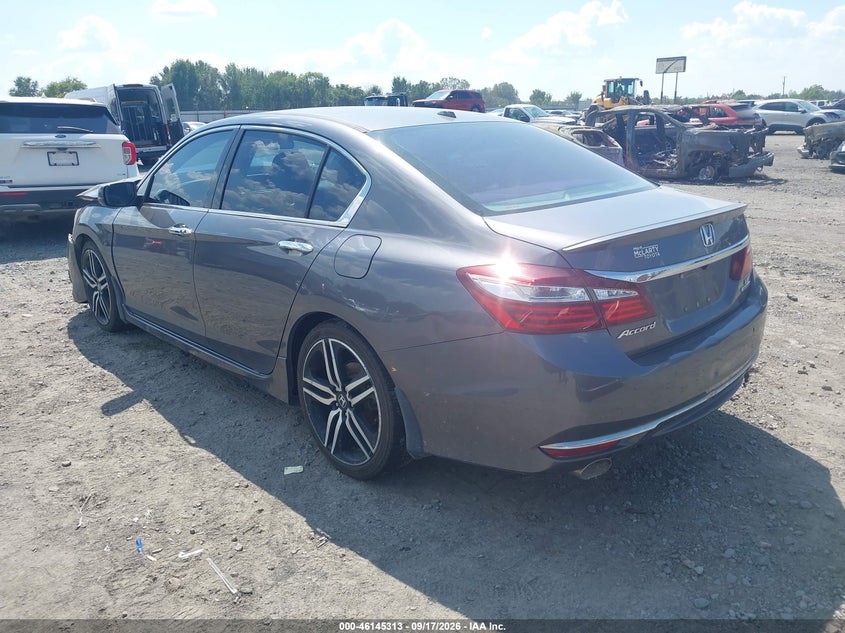 Vin: 1hgcr3f91ga029443, lot: 46645070, honda accord touring 20163