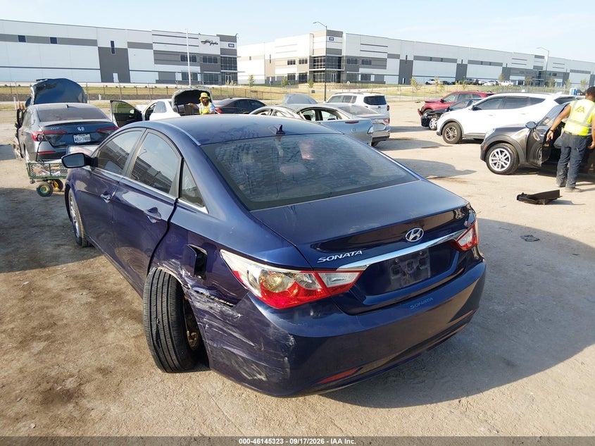 Vin: 5npeb4acxdh748649, lot: 46645080, hyundai sonata gls 20133