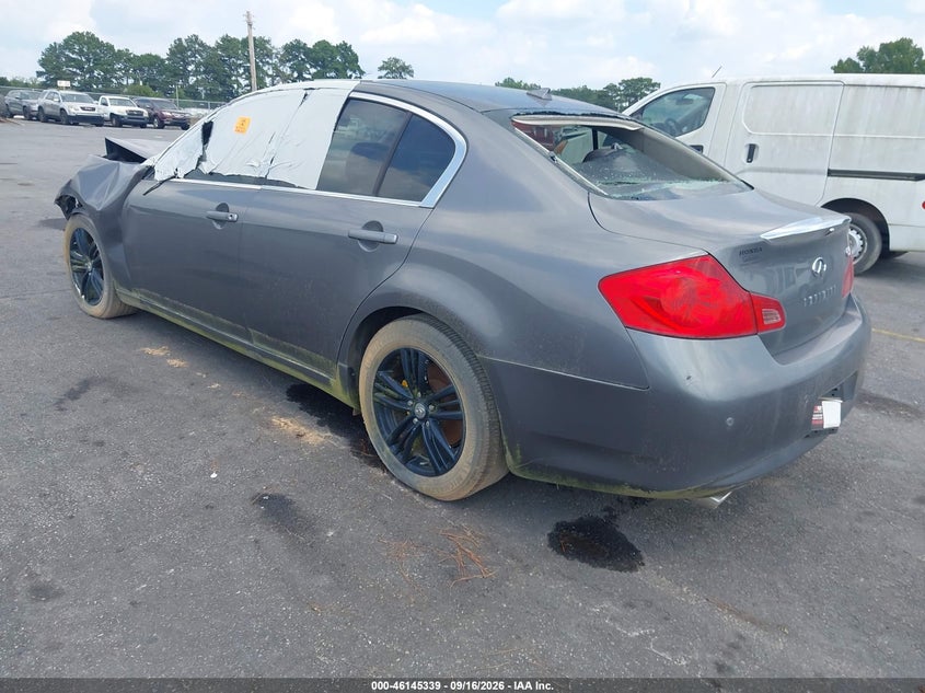 Vin: jn1cv6ap8bm502220, lot: 46645096, infiniti g37 journey 20113