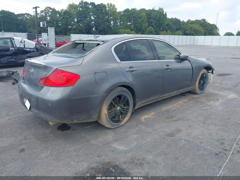 Vin: jn1cv6ap8bm502220, lot: 46645096, infiniti g37 journey 20114