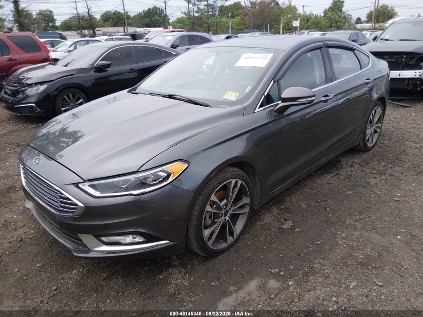 Vin: 3fa6p0k93hr371947, lot: 46645105, ford fusion titanium 20172