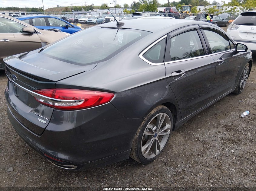 Vin: 3fa6p0k93hr371947, lot: 46645105, ford fusion titanium 20174