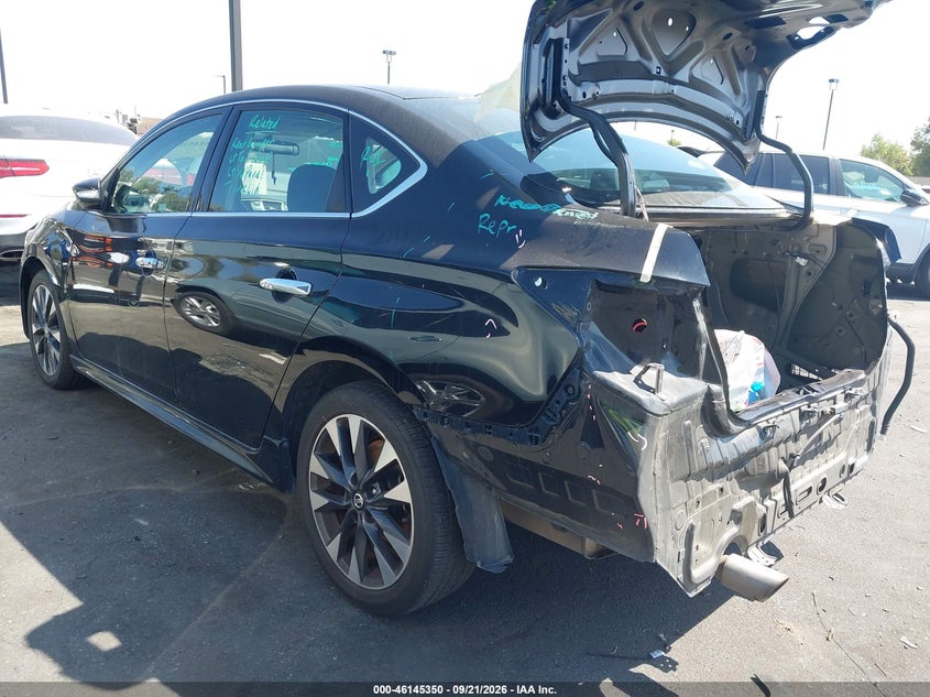 Vin: 3n1ab7ap3ky402528, lot: 46645107, nissan sentra sr 20193