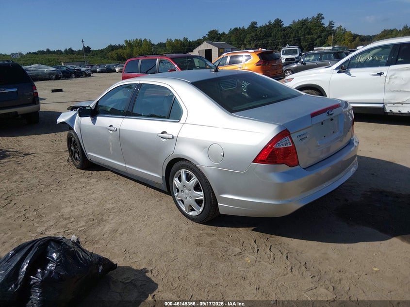 Vin: 3fahp0ha1br310369, lot: 46645113, ford fusion se 20113
