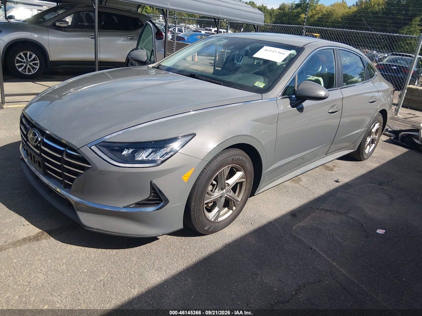 2022 Hyundai Sonata, Flood, IAAI, VIN KMHL24JA9NA210325 — photo 2