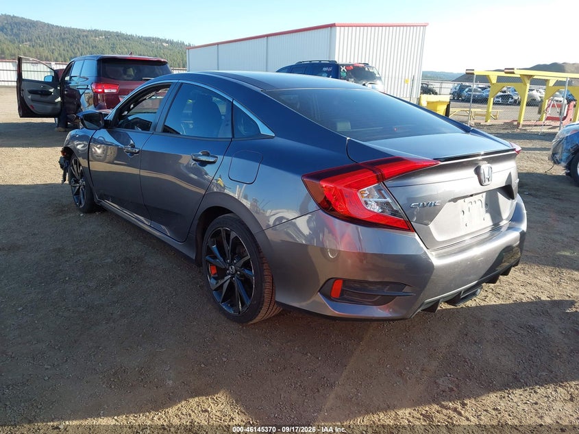 Vin: 19xfc2f88le208066, lot: 46645127, honda civic sport 20202