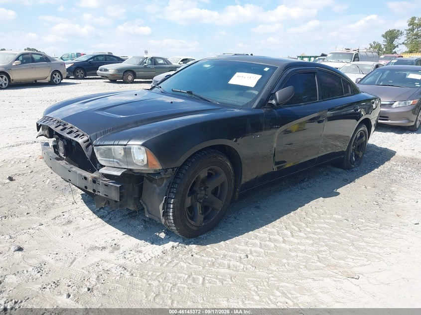 Vin: 2b3cl1ct7bh565412, lot: 46645129, dodge charger police 20112