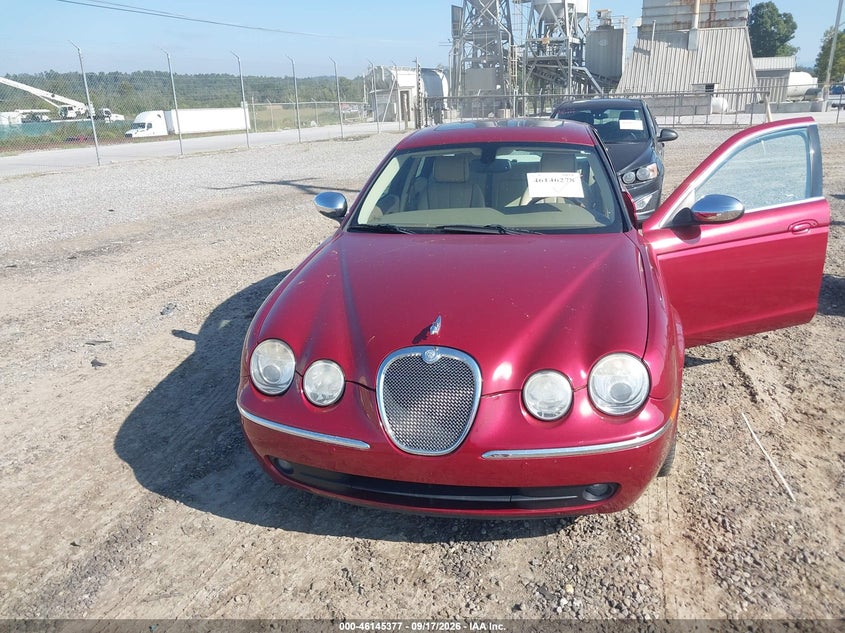 JAGUAR S-TYPE 2007 VIN SAJWA01A77FN78779