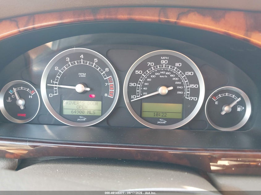 JAGUAR S-TYPE 2007 VIN SAJWA01A77FN78779