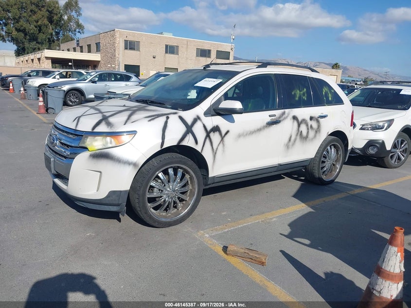 Vin: 2fmdk3jc3bbb00242, lot: 46645144, ford edge sel 20112