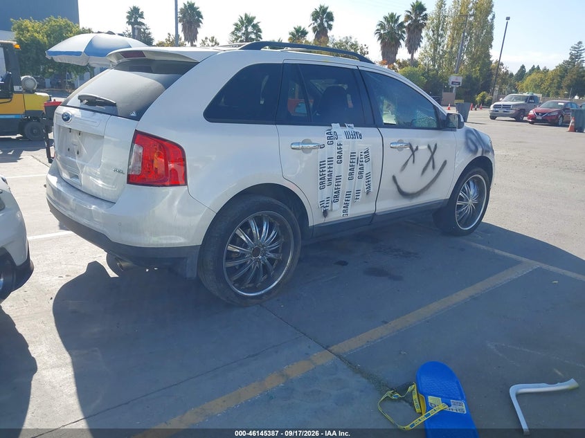 Vin: 2fmdk3jc3bbb00242, lot: 46645144, ford edge sel 20114