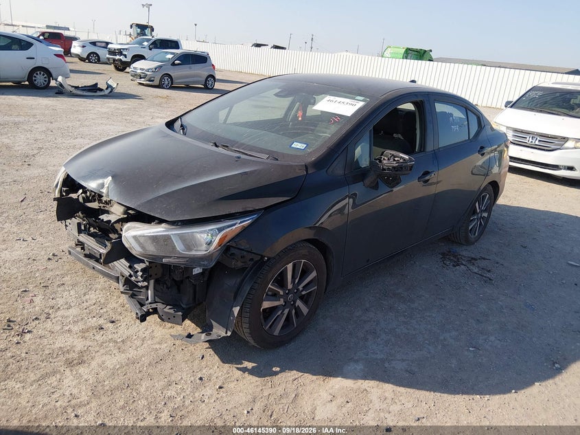 Vin: 3n1cn8ev6ml871806, lot: 46645147, nissan versa sv 20212