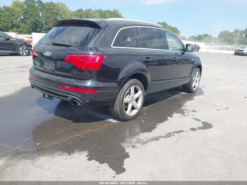Vin: wa1dgafe4dd005815, lot: 46645162, audi q7 3.0t s line prestige 20134