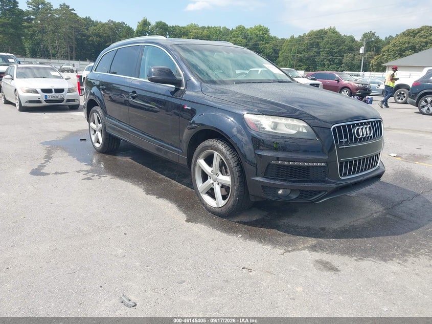 2013 AUDI Q7 auction photo 1